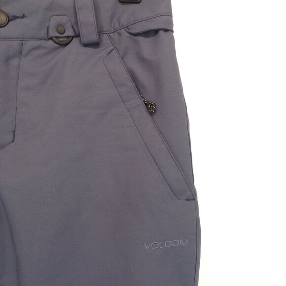 Volcom True To This Snowboarding Ski Pants Men's S Gray 10,000MM Chino Fit - Picture 9 of 10